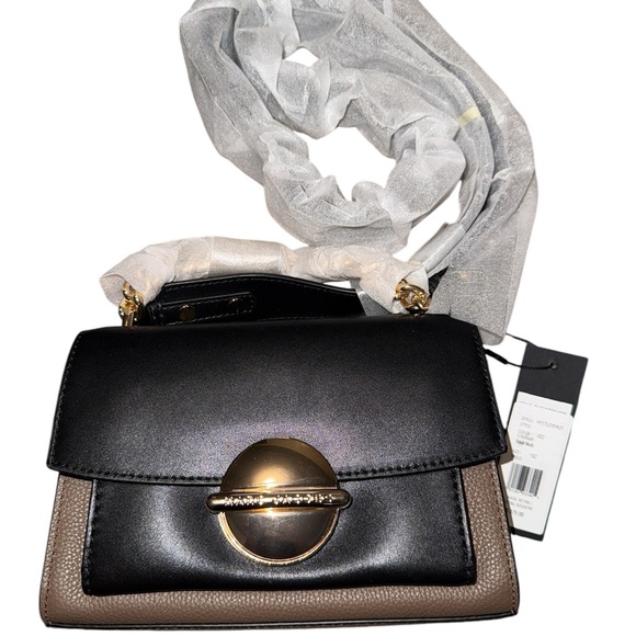 Marc Jacobs Leather Crossbody Bag The Tuck Lock
Black & Brown Colorblock - Picture 3 of 13